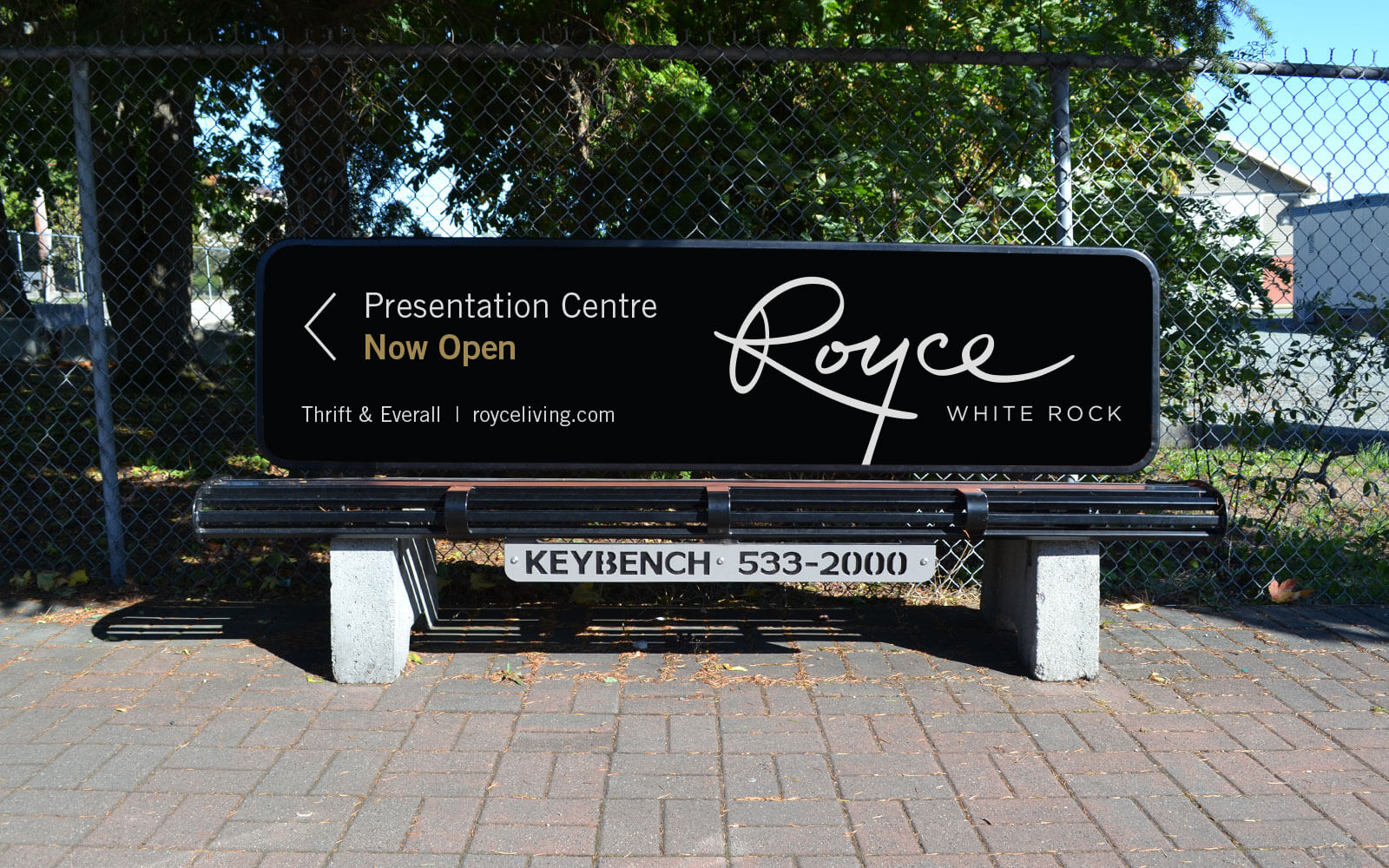 Royce Bus Bench